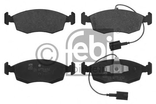 FEBI BILSTEIN 16858 Тормозные колодки для FIAT 500 C (Фиат 500 c) FEBI BILSTEIN 16858 Тормозные колодки для FIAT 500 C (Фиат 500 c)