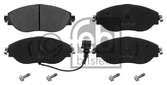 FEBI BILSTEIN 16868 Тормозные колодки 340 для VOLKSWAGEN (Фольксваген) FEBI BILSTEIN 16868 Тормозные колодки 340 для VOLKSWAGEN (Фольксваген)