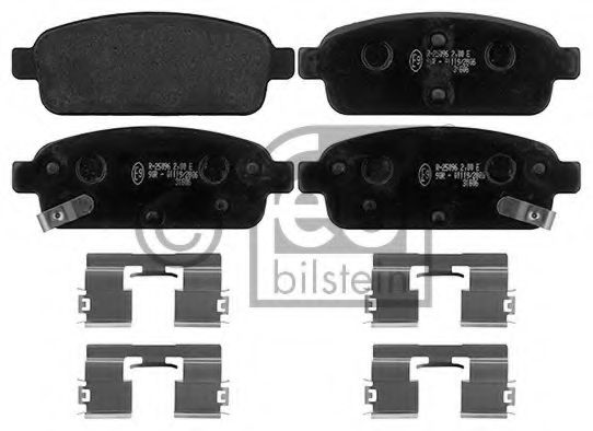 FEBI BILSTEIN 16893 Тормозные колодки POC J67 для OPEL ASTRA J (Опель Астра джи) FEBI BILSTEIN 16893 Тормозные колодки POC J67 для OPEL ASTRA J (Опель Астра джи)