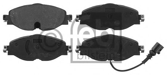 FEBI BILSTEIN 16994 Тормозные колодки 312 для VOLKSWAGEN (Фольксваген) FEBI BILSTEIN 16994 Тормозные колодки 312 для VOLKSWAGEN (Фольксваген)