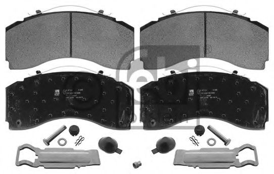 FEBI BILSTEIN 16997 Тормозные колодки 541. 920; 541. 940 для MERCEDES-BENZ ACTROS (Мэрcэдэс-бэнз Аcтрос) FEBI BILSTEIN 16997 Тормозные колодки 541. 920; 541. 940 для MERCEDES-BENZ ACTROS (Мэрcэдэс-бэнз Аcтрос)
