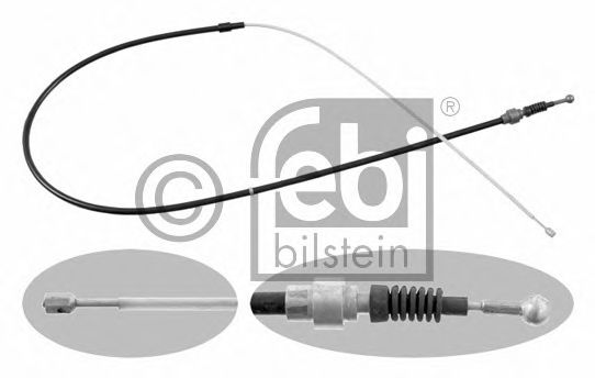 FEBI BILSTEIN 22734 Трос, стояночная тормозная система 1KK 1KV для VOLKSWAGEN GOLF IV (Фольксваген Гольф 4) FEBI BILSTEIN 22734 Трос, стояночная тормозная система 1KK 1KV для VOLKSWAGEN GOLF IV (Фольксваген Гольф 4)