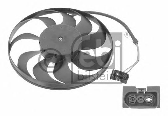 FEBI BILSTEIN 23532 Вентилятор, охлаждение двигателя для автомобилей с кондиционером для VOLKSWAGEN (Фольксваген) FEBI BILSTEIN 23532 Вентилятор, охлаждение двигателя для автомобилей с кондиционером для VOLKSWAGEN (Фольксваген)