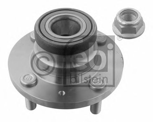 FEBI BILSTEIN 31478 Комплект подшипника ступицы колеса для автомобилей без ABS для MITSUBISHI MIRAGE V (Митсубиши/митсубиси Мирагэ v)