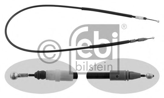 FEBI BILSTEIN 33167 Трос, стояночная тормозная система для OPEL (Опель) FEBI BILSTEIN 33167 Трос, стояночная тормозная система для OPEL (Опель)