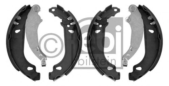 FEBI BILSTEIN 33990 Тормозные колодоки для автомобилей с регулятором тормозного привода для PEUGEOT 206 (Пежо 206) FEBI BILSTEIN 33990 Тормозные колодоки для автомобилей с регулятором тормозного привода для PEUGEOT 206 (Пежо 206)