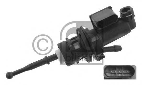 FEBI BILSTEIN 34834 Главный цилиндр, система сцепления 0EJ для VOLKSWAGEN (Фольксваген) FEBI BILSTEIN 34834 Главный цилиндр, система сцепления 0EJ для VOLKSWAGEN (Фольксваген)