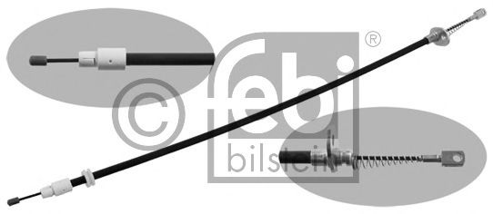 FEBI BILSTEIN 34905 Трос, стояночная тормозная система для MERCEDESBENZ (Мерседес бенц) FEBI BILSTEIN 34905 Трос, стояночная тормозная система для MERCEDESBENZ (Мерседес бенц)