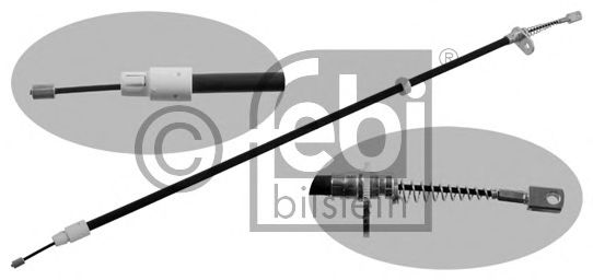 FEBI BILSTEIN 34914 Трос, стояночная тормозная система для MERCEDESBENZ (Мерседес бенц) FEBI BILSTEIN 34914 Трос, стояночная тормозная система для MERCEDESBENZ (Мерседес бенц)