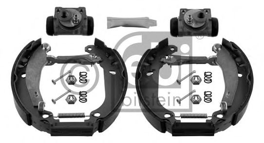 FEBI BILSTEIN 37229 Тормозные колодоки для автомобилей без ABS для RENAULT CLIO I (Рено Cлио и) FEBI BILSTEIN 37229 Тормозные колодоки для автомобилей без ABS для RENAULT CLIO I (Рено Cлио и)