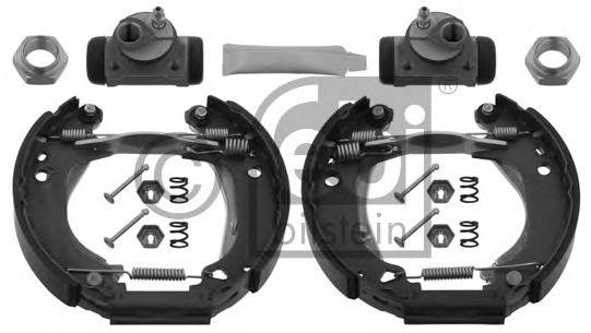 FEBI BILSTEIN 37484 Тормозные колодоки для автомобилей без ABS для CITROËN SAXO (CитроËн Саxо) FEBI BILSTEIN 37484 Тормозные колодоки для автомобилей без ABS для CITROËN SAXO (CитроËн Саxо)