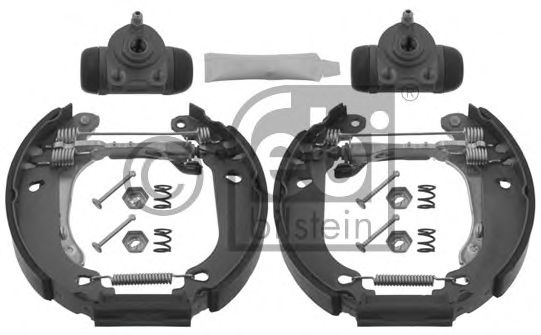 FEBI BILSTEIN 37500 Тормозные колодоки для автомобилей без ABS для PEUGEOT 206 (Пежо 206) FEBI BILSTEIN 37500 Тормозные колодоки для автомобилей без ABS для PEUGEOT 206 (Пежо 206)