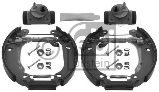 FEBI BILSTEIN 37530 Тормозные колодоки для автомобилей без ABS для PEUGEOT 206 (Пежо 206) FEBI BILSTEIN 37530 Тормозные колодоки для автомобилей без ABS для PEUGEOT 206 (Пежо 206)
