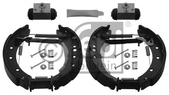 FEBI BILSTEIN 37532 Тормозные колодоки для автомобилей с электронным распред. силы торможения (EBD) для PEUGEOT 206 (Пежо 206) FEBI BILSTEIN 37532 Тормозные колодоки для автомобилей с электронным распред. силы торможения (EBD) для PEUGEOT 206 (Пежо 206)