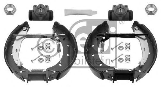 FEBI BILSTEIN 37546 Тормозные колодоки для автомобилей с ABS для CITROËN ZX (CитроËн Зх) FEBI BILSTEIN 37546 Тормозные колодоки для автомобилей с ABS для CITROËN ZX (CитроËн Зх)