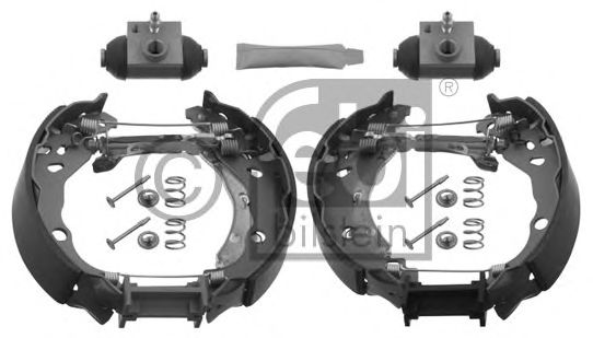 FEBI BILSTEIN 37548 Тормозные колодоки для автомобилей с ABS для CITROËN C2 (CитроËн C2) FEBI BILSTEIN 37548 Тормозные колодоки для автомобилей с ABS для CITROËN C2 (CитроËн C2)