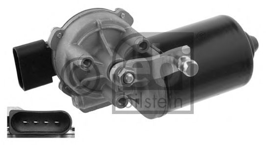 FEBI BILSTEIN 37619 Двигатель стеклоочистителя 8L-Y-117 466 для VOLKSWAGEN BORA (Фольксваген Бора) FEBI BILSTEIN 37619 Двигатель стеклоочистителя 8L-Y-117 466 для VOLKSWAGEN BORA (Фольксваген Бора)