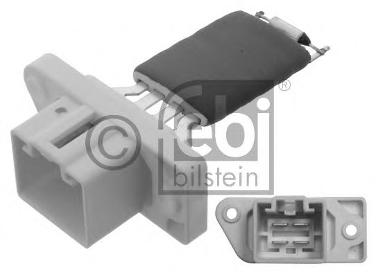 FEBI BILSTEIN 38635 Сопротивление, вентилятор салона для автомобилей без автоматического кондиционера для FORD FIESTA (Форд Фиэста) FEBI BILSTEIN 38635 Сопротивление, вентилятор салона для автомобилей без автоматического кондиционера для FORD FIESTA (Форд Фиэста)