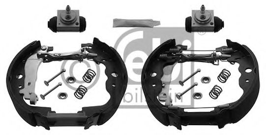FEBI BILSTEIN 43615 Тормозные колодоки Bosch для RENAULT KANGOO BE BOP (Рено Кангу боп) FEBI BILSTEIN 43615 Тормозные колодоки Bosch для RENAULT KANGOO BE BOP (Рено Кангу боп)
