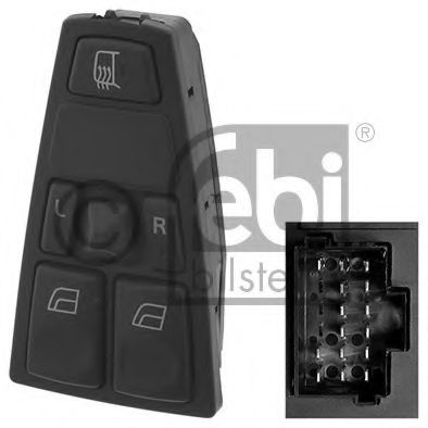 FEBI BILSTEIN 44677 Выключатель, стеклолодъемник; Выключатель, регулирование зе D16C550; D16E540 для VOLVO FM (Вольво Фм) FEBI BILSTEIN 44677 Выключатель, стеклолодъемник; Выключатель, регулирование зе D16C550; D16E540 для VOLVO FM (Вольво Фм)
