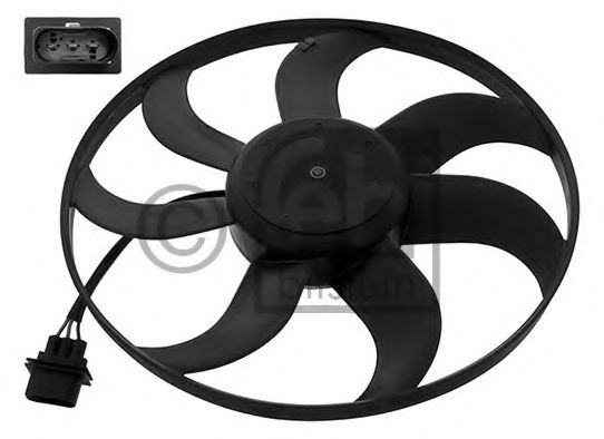 FEBI BILSTEIN 46565 Вентилятор, охлаждение двигателя SIEMENS BROSE для SEAT IBIZA V (Сеат Ибица 5) FEBI BILSTEIN 46565 Вентилятор, охлаждение двигателя SIEMENS BROSE для SEAT IBIZA V (Сеат Ибица 5)