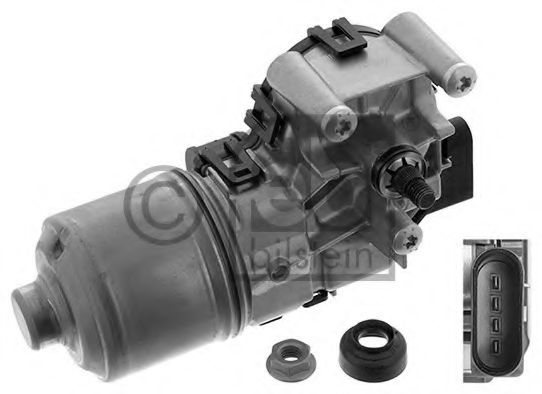 FEBI BILSTEIN 48303 Двигатель стеклоочистителя для левостороннего расположения руля для FORD FIESTA (Форд Фиэста) FEBI BILSTEIN 48303 Двигатель стеклоочистителя для левостороннего расположения руля для FORD FIESTA (Форд Фиэста)