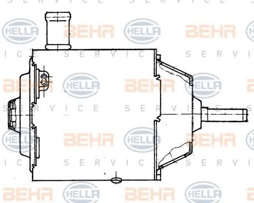 BEHR HELLA SERVICE 8EW 009 157-281 Электродвигатель, вентиляция салона для MERCEDESBENZ (Мерседес бенц) BEHR HELLA SERVICE 8EW 009 157-281 Электродвигатель, вентиляция салона для MERCEDESBENZ (Мерседес бенц)
