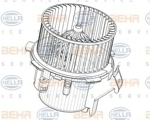 BEHR HELLA SERVICE 8EW 009 158-211 Вентилятор салона для NISSAN INTERSTAR (Ниссан Интэрстар) BEHR HELLA SERVICE 8EW 009 158-211 Вентилятор салона для NISSAN INTERSTAR (Ниссан Интэрстар)