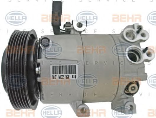 BEHR HELLA SERVICE 8FK 351 001-351 Компрессор, кондиционер для KIA (Киа) BEHR HELLA SERVICE 8FK 351 001-351 Компрессор, кондиционер для KIA (Киа)