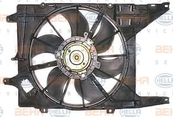 BEHR HELLA SERVICE 8EW 351 032-221 Вентилятор, охлаждение двигателя для DACIA SANDERO (Дача Сандэро) BEHR HELLA SERVICE 8EW 351 032-221 Вентилятор, охлаждение двигателя для DACIA SANDERO (Дача Сандэро)