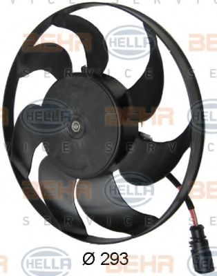 BEHR HELLA SERVICE 8EW 351 040-391 Вентилятор, охлаждение двигателя для VOLKSWAGEN VENTO V (Фольксваген Венто 5) BEHR HELLA SERVICE 8EW 351 040-391 Вентилятор, охлаждение двигателя для VOLKSWAGEN VENTO V (Фольксваген Венто 5)
