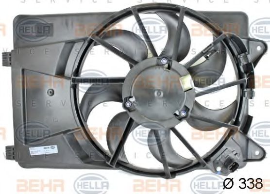 BEHR HELLA SERVICE 8EW 351 042-561 Вентилятор, охлаждение двигателя для FIAT PRATICO (Фиат Пратиcо) BEHR HELLA SERVICE 8EW 351 042-561 Вентилятор, охлаждение двигателя для FIAT PRATICO (Фиат Пратиcо)