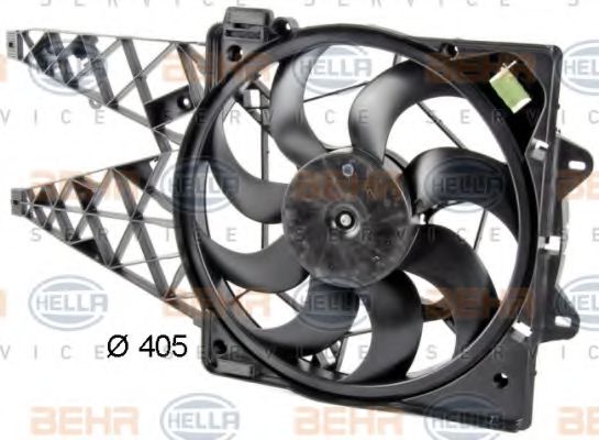 BEHR HELLA SERVICE 8EW 351 042-631 Вентилятор, охлаждение двигателя для FIAT PRATICO (Фиат Пратиcо) BEHR HELLA SERVICE 8EW 351 042-631 Вентилятор, охлаждение двигателя для FIAT PRATICO (Фиат Пратиcо)