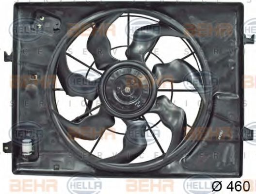 BEHR HELLA SERVICE 8EW 351 043-051 Вентилятор, охлаждение двигателя для HYUNDAI TUCSON (Хендай Туксон) BEHR HELLA SERVICE 8EW 351 043-051 Вентилятор, охлаждение двигателя для HYUNDAI TUCSON (Хендай Туксон)
