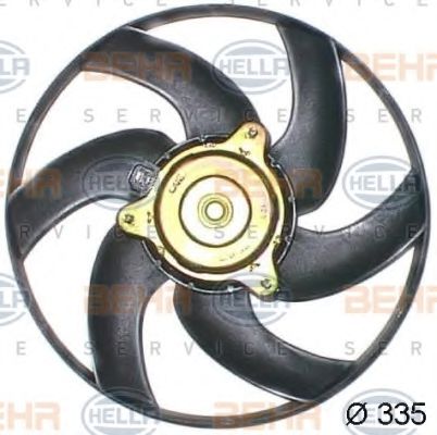 BEHR HELLA SERVICE 8EW 351 043-641 Вентилятор, охлаждение двигателя для PEUGEOT 306 (Пежо 306) BEHR HELLA SERVICE 8EW 351 043-641 Вентилятор, охлаждение двигателя для PEUGEOT 306 (Пежо 306)