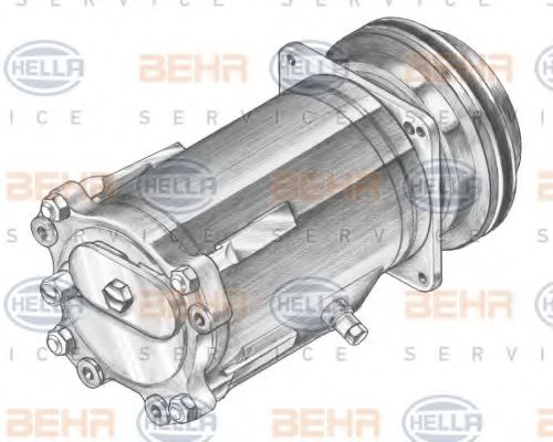 BEHR HELLA SERVICE 8FK 351 108-361 Компрессор, кондиционер для AUDI 100 (Ауди 100) BEHR HELLA SERVICE 8FK 351 108-361 Компрессор, кондиционер для AUDI 100 (Ауди 100)