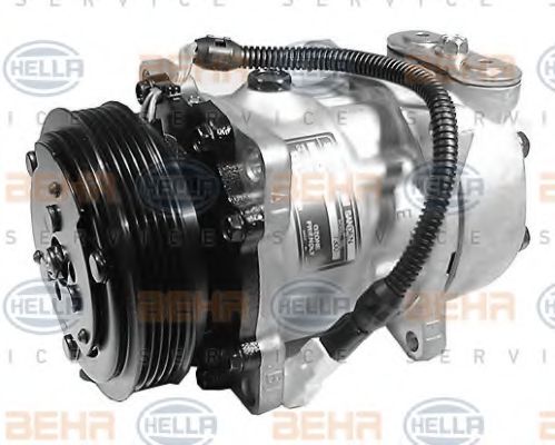 BEHR HELLA SERVICE 8FK 351 125-071 Компрессор, кондиционер для PEUGEOT 205 II (Пежо 205 2) BEHR HELLA SERVICE 8FK 351 125-071 Компрессор, кондиционер для PEUGEOT 205 II (Пежо 205 2)