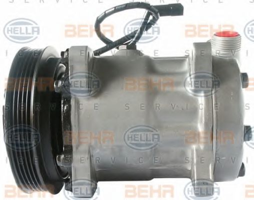 BEHR HELLA SERVICE 8FK 351 126-751 Компрессор, кондиционер для ALFA ROMEO 168 (Альфа ромео 168) BEHR HELLA SERVICE 8FK 351 126-751 Компрессор, кондиционер для ALFA ROMEO 168 (Альфа ромео 168)