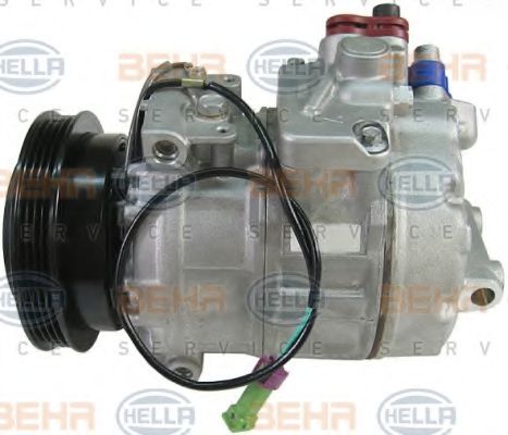 BEHR HELLA SERVICE 8FK 351 126-981 Компрессор, кондиционер для AUDI A8 (Ауди А8) BEHR HELLA SERVICE 8FK 351 126-981 Компрессор, кондиционер для AUDI A8 (Ауди А8)