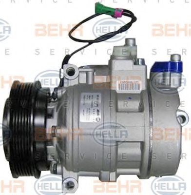 BEHR HELLA SERVICE 8FK 351 132-581 Компрессор, кондиционер для AUDI A8 (Ауди А8) BEHR HELLA SERVICE 8FK 351 132-581 Компрессор, кондиционер для AUDI A8 (Ауди А8)