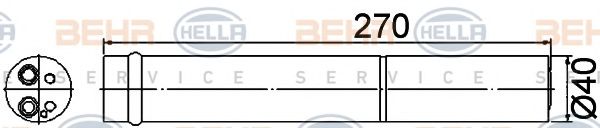 BEHR HELLA SERVICE 8FT 351 193-311 Осушитель, кондиционер для RENAULT MODUS / GRAND MODUS (Рено Модус / гранд модус) BEHR HELLA SERVICE 8FT 351 193-311 Осушитель, кондиционер для RENAULT MODUS / GRAND MODUS (Рено Модус / гранд модус)