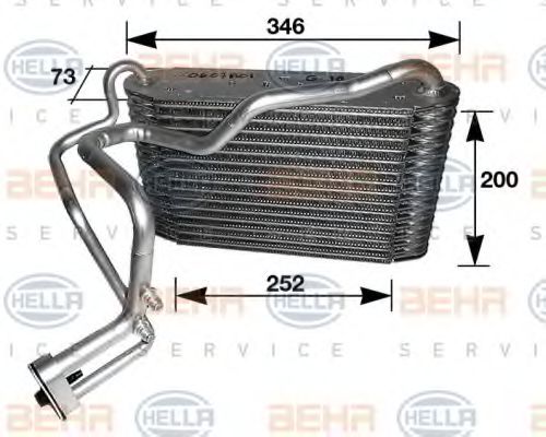 BEHR HELLA SERVICE 8FV 351 210-191 Испаритель, кондиционер для AUDI 80 (Ауди 80) BEHR HELLA SERVICE 8FV 351 210-191 Испаритель, кондиционер для AUDI 80 (Ауди 80)
