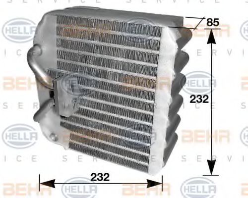 BEHR HELLA SERVICE 8FV 351 210-371 Испаритель, кондиционер для HYUNDAI COUPE (Хендай Cоупэ) BEHR HELLA SERVICE 8FV 351 210-371 Испаритель, кондиционер для HYUNDAI COUPE (Хендай Cоупэ)