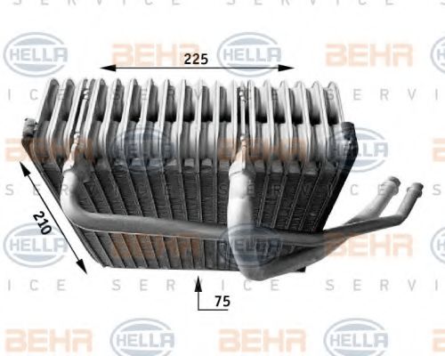 BEHR HELLA SERVICE 8FV 351 210-771 Испаритель, кондиционер для AUDI TT (Ауди Тт) BEHR HELLA SERVICE 8FV 351 210-771 Испаритель, кондиционер для AUDI TT (Ауди Тт)