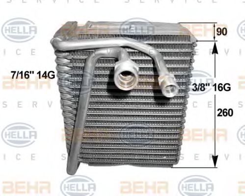 BEHR HELLA SERVICE 8FV 351 211-091 Испаритель, кондиционер для FIAT TEMPRA (Фиат Тэмпра) BEHR HELLA SERVICE 8FV 351 211-091 Испаритель, кондиционер для FIAT TEMPRA (Фиат Тэмпра)