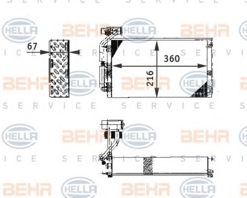BEHR HELLA SERVICE 8FV 351 211-671 Испаритель, кондиционер для CITROËN JUMPY (CитроËн Джампи) BEHR HELLA SERVICE 8FV 351 211-671 Испаритель, кондиционер для CITROËN JUMPY (CитроËн Джампи)