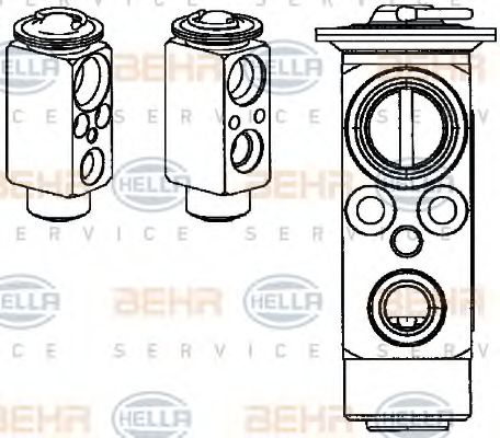 BEHR HELLA SERVICE 8UW 351 234-391 Расширительный клапан, кондиционер для OPEL ZAFIRA B (Опель Зафира б) BEHR HELLA SERVICE 8UW 351 234-391 Расширительный клапан, кондиционер для OPEL ZAFIRA B (Опель Зафира б)