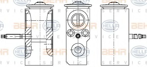 BEHR HELLA SERVICE 8UW 351 234-631 форсунка, расширительный клапан для MERCEDES-BENZ METRIS (Мэрcэдэс-бэнз Мэтрис) BEHR HELLA SERVICE 8UW 351 234-631 форсунка, расширительный клапан для MERCEDES-BENZ METRIS (Мэрcэдэс-бэнз Мэтрис)