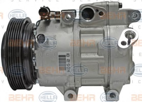 BEHR HELLA SERVICE 8FK 351 273-491 Компрессор, кондиционер для KIA (Киа) BEHR HELLA SERVICE 8FK 351 273-491 Компрессор, кондиционер для KIA (Киа)