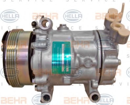 BEHR HELLA SERVICE 8FK 351 316-021 Компрессор, кондиционер для RENAULT KANGOO (Рено Кангу) BEHR HELLA SERVICE 8FK 351 316-021 Компрессор, кондиционер для RENAULT KANGOO (Рено Кангу)